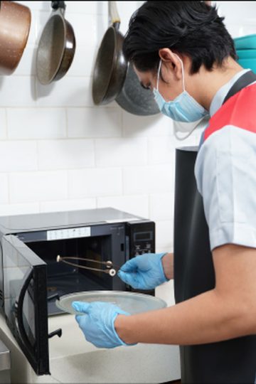 Evaluasi kebersihan alat masak