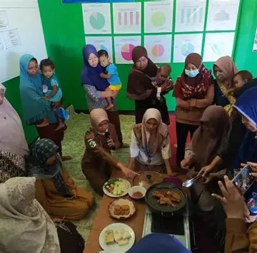 Partisipasi masyarakat dapur sehat