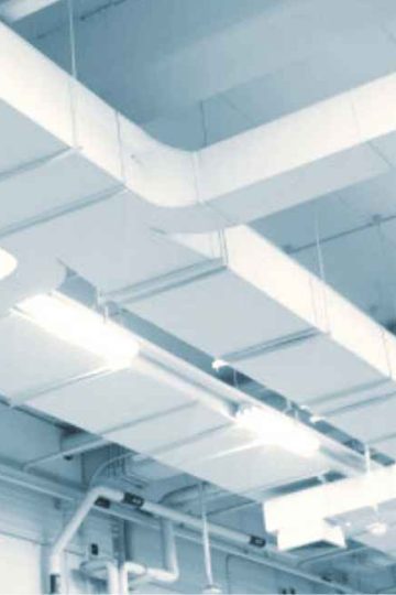 penumpukan kotoran duct