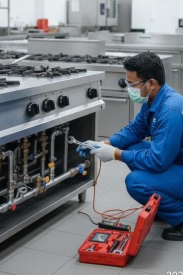 pemeriksaan pipa gas