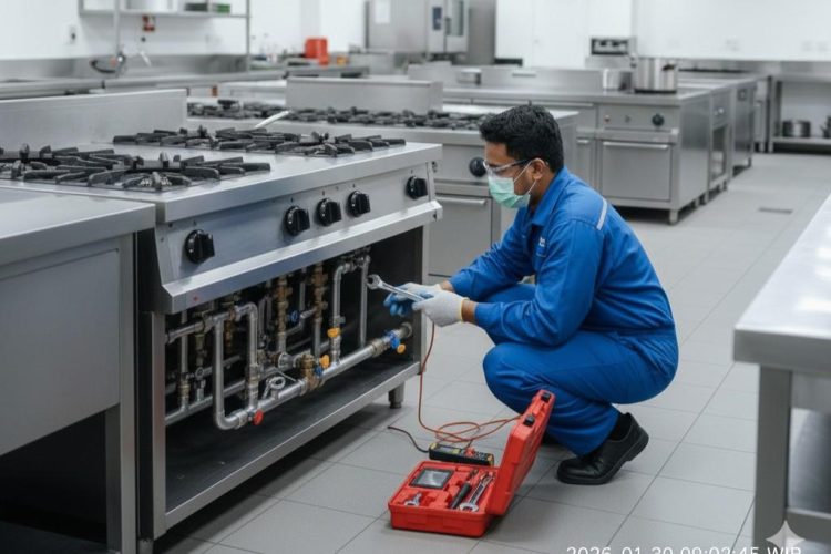 pemeriksaan pipa gas