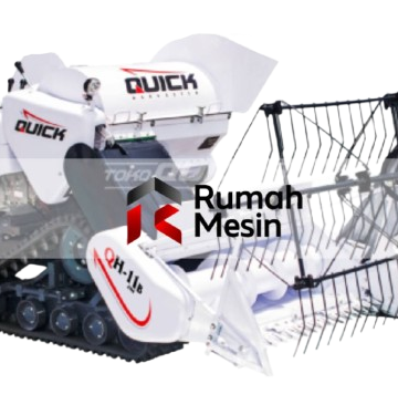 Combine Harvester Panen Lebih Cepat