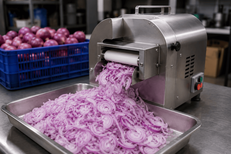 mesin untuk produksi bawang iris
