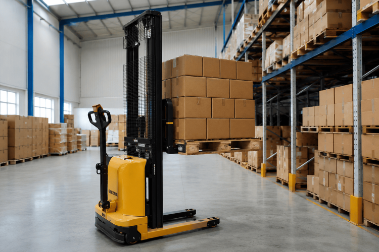 apa fungsi hand stacker