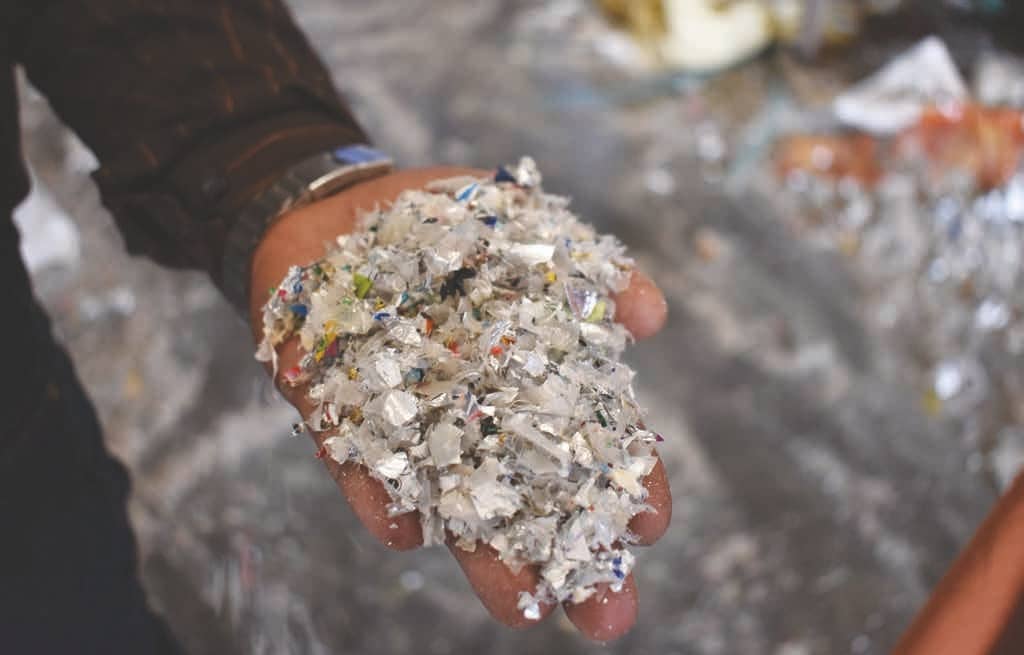 penyebab hasil cacahan botol plastik tidak seragam