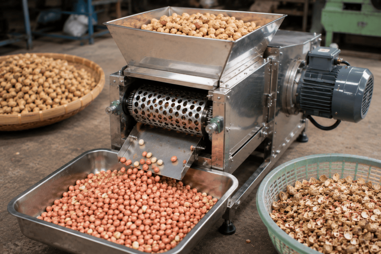 pengolahan kacang tanah pascapanen