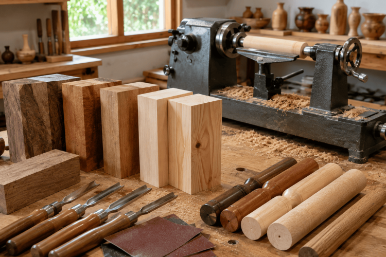 teknik dasar bubut kayu