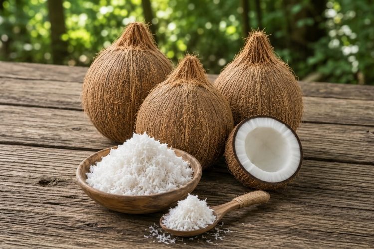 cara memarut kelapa
