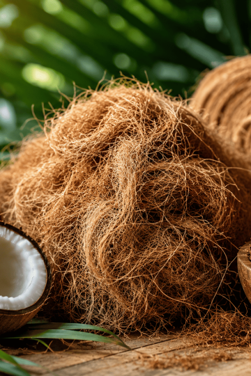 cara memisahkan sabut dari kelapa