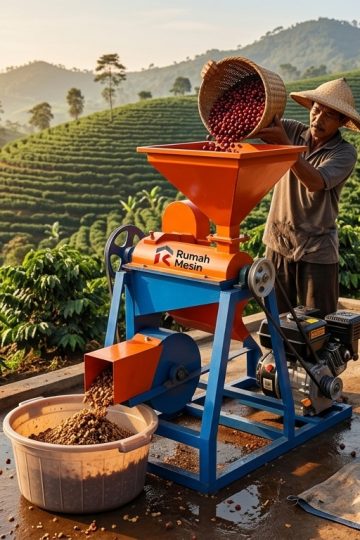 waktu tepat mengupas kopi kering