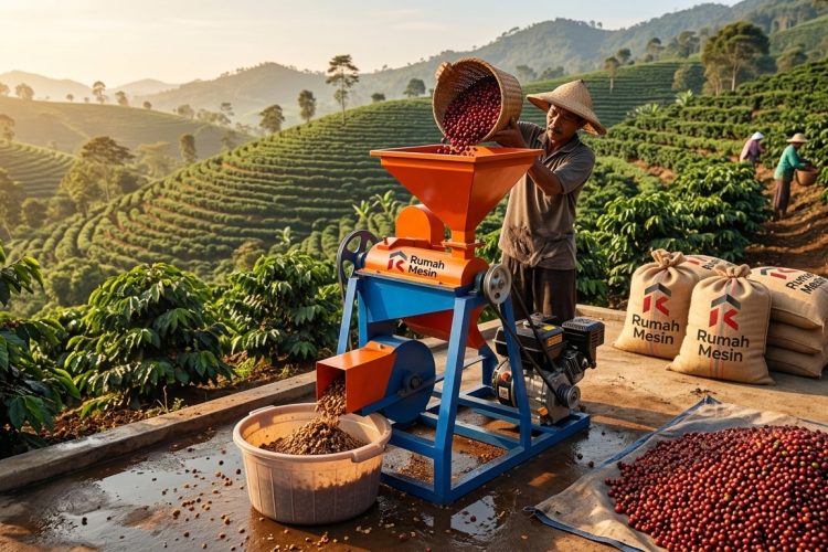 waktu tepat mengupas kopi kering