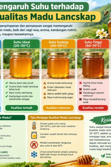 pengaruh suhu terhadap kualitas madu
